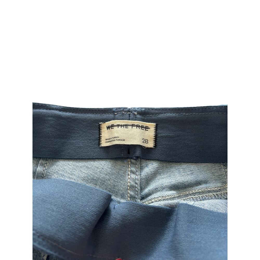 WE THE FREE FREE PEOPLE KIERA PULL ON FLARE NWOT SIZE 28 COTTON BLEND - Picture 7 of 9
